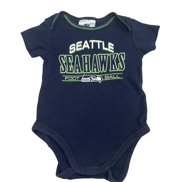 Baby Seahawks onesie size 3-6m - Picture 1 of 2